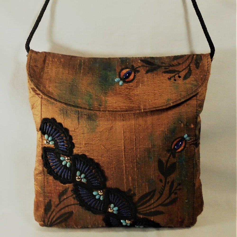 Handcrafted & Hand painted purse